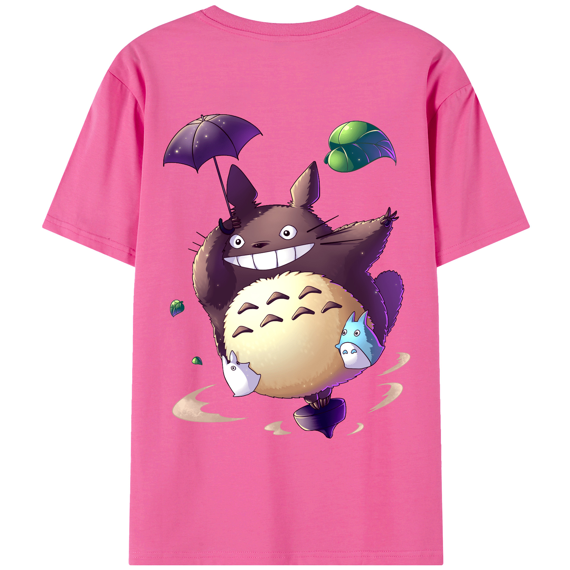 （画像用） となりのトトロ 草壁メイ 草壁サツキ My Neighbor Totoro Satsuki Kusakabe Mei Kusakabe レディース半袖Tシャツ(バックプリント)